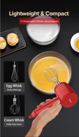 Airbot KHM100 大蒜搅拌机 迷你食物切碎机 EasyCooking 系列 PS250(无绳) 小型食物研磨机、研磨机、搅拌机