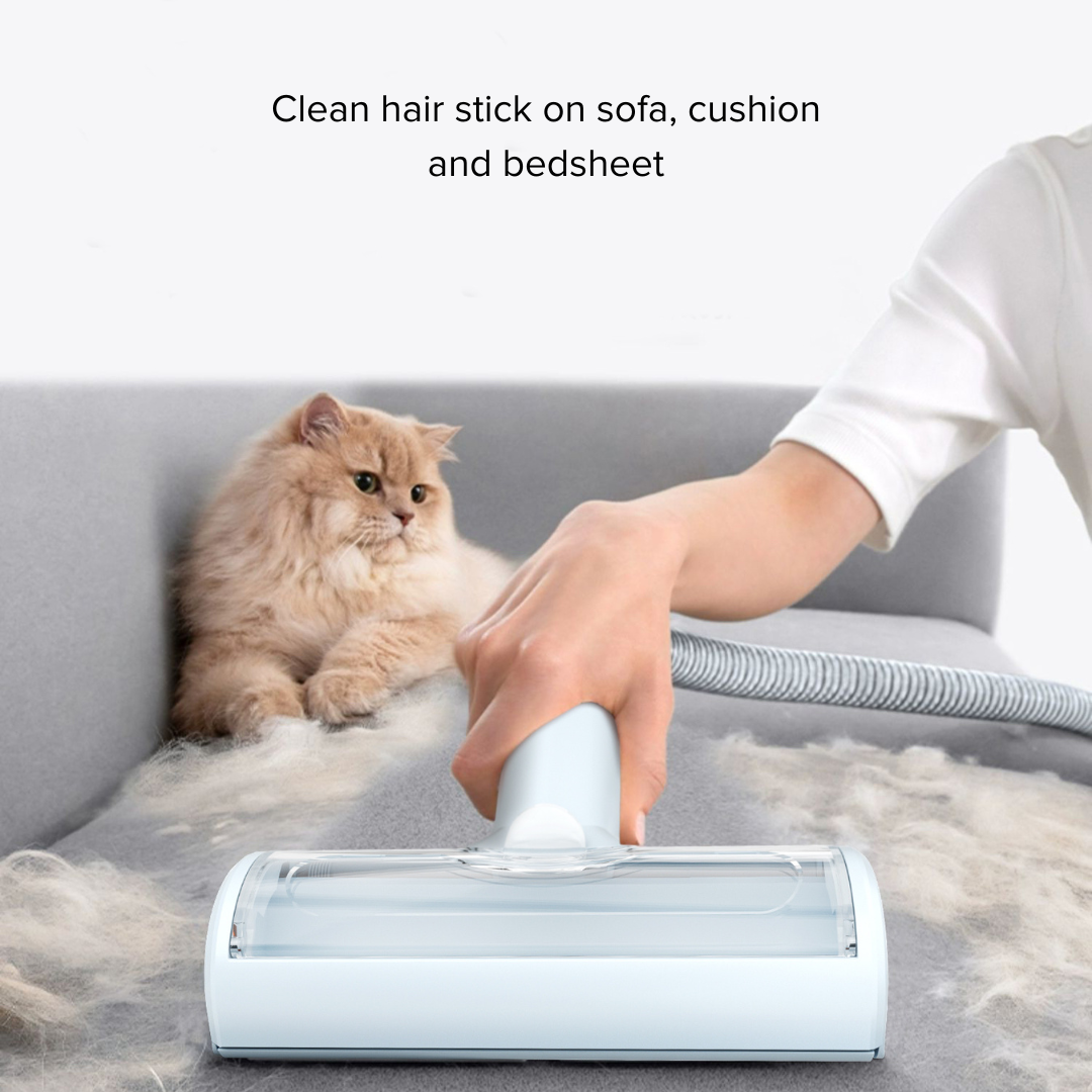 Airbot P2 Pembersih Vakum dandanan Haiwan Peliharaan Trimmer Groomer DeShedder Clipper Mudah Alih