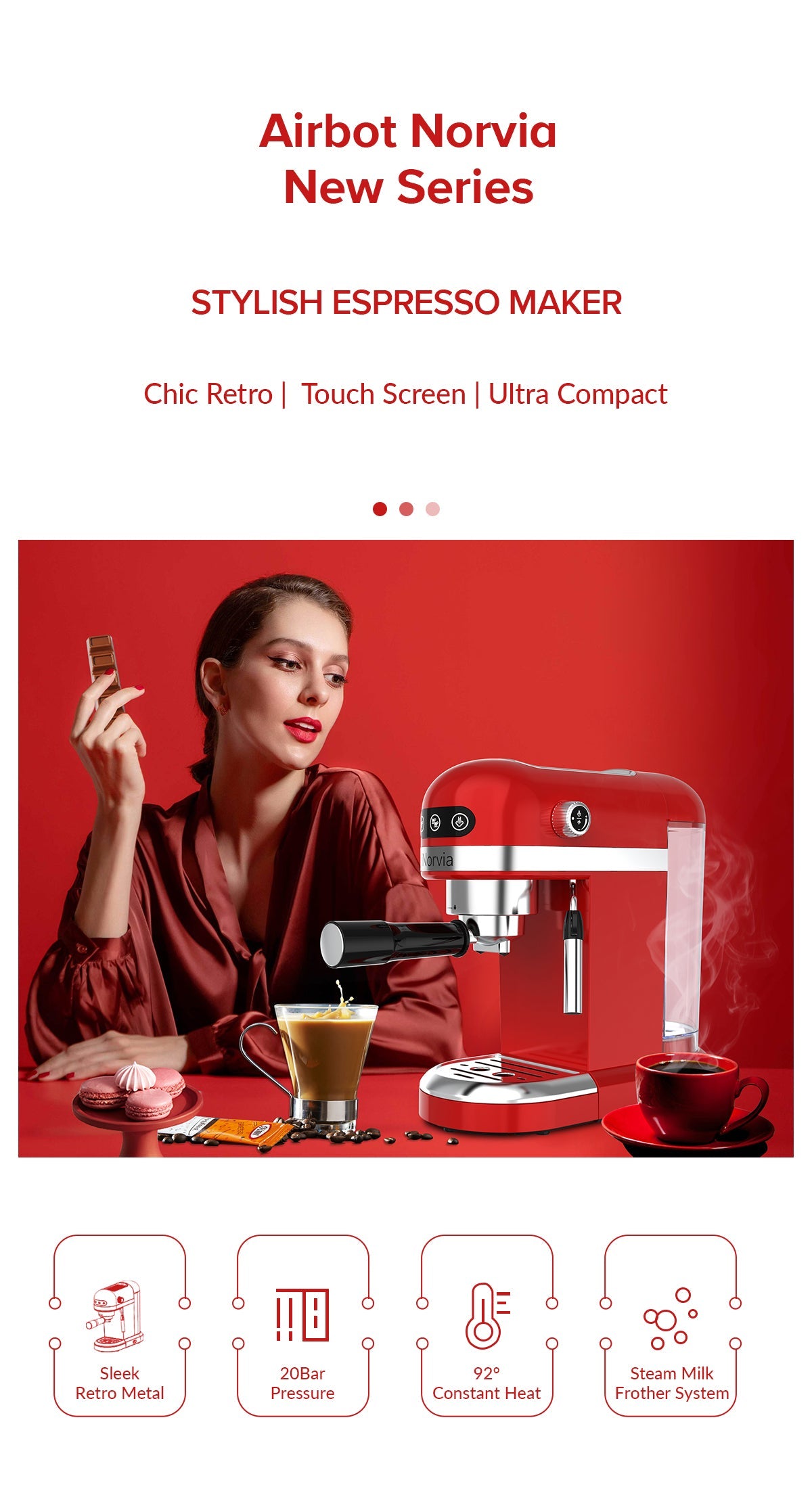 Mesin Kopi Airbot Espresso CM8000