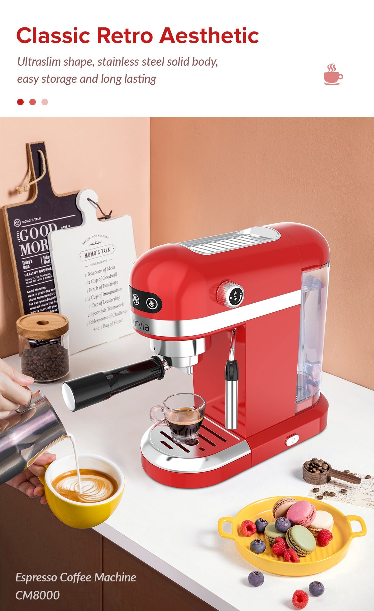Mesin Kopi Airbot Espresso CM8000