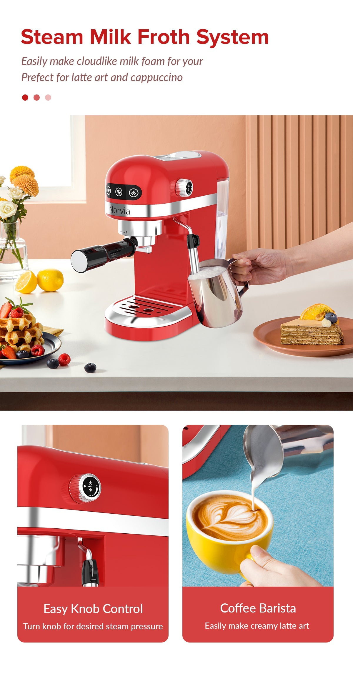 Mesin Kopi Airbot Espresso CM8000