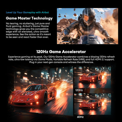 Airbot Quantum Dot Mini LED | AI Google TV | 4K UHD | M65 Ultra