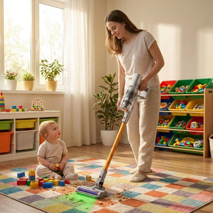 Airbot Hypersonics Max Detect | Water Tank + Spinning Mop | Pets Fur Deep Cleaning | 40000Pa