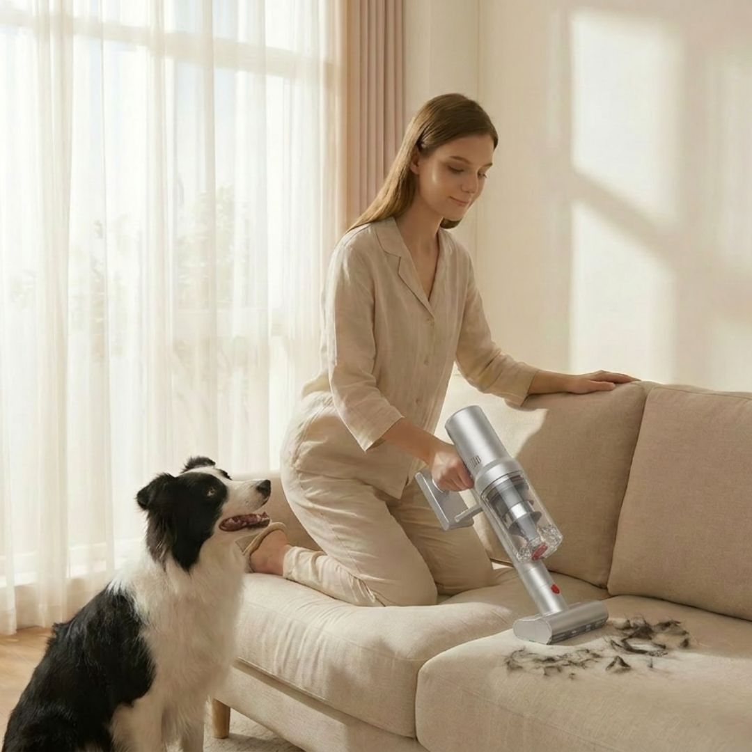 Airbot Hypersonics Max Detect | Water Tank + Spinning Mop | Pets Fur Deep Cleaning | 40000Pa