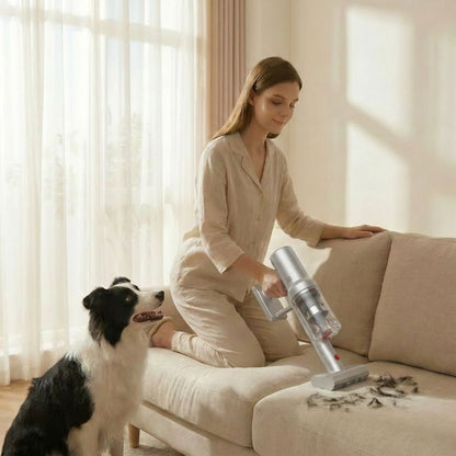 Airbot Hypersonics Max Detect | Water Tank + Spinning Mop | Pets Fur Deep Cleaning | 40000Pa