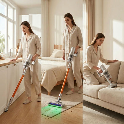 Airbot Hypersonics Max Detect | Water Tank + Spinning Mop | Pets Fur Deep Cleaning | 40000Pa