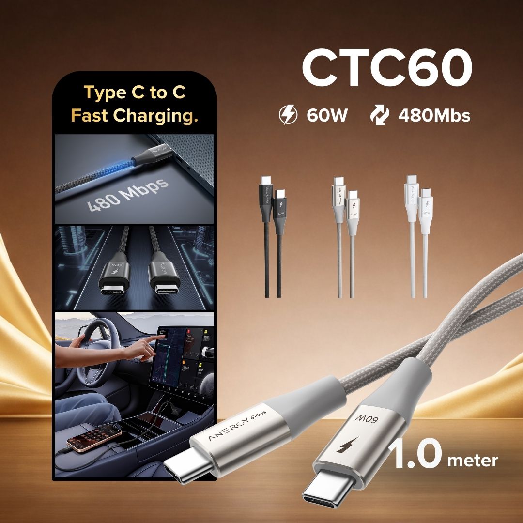 Airbot Anergy Fast Charging Cable CTC60
