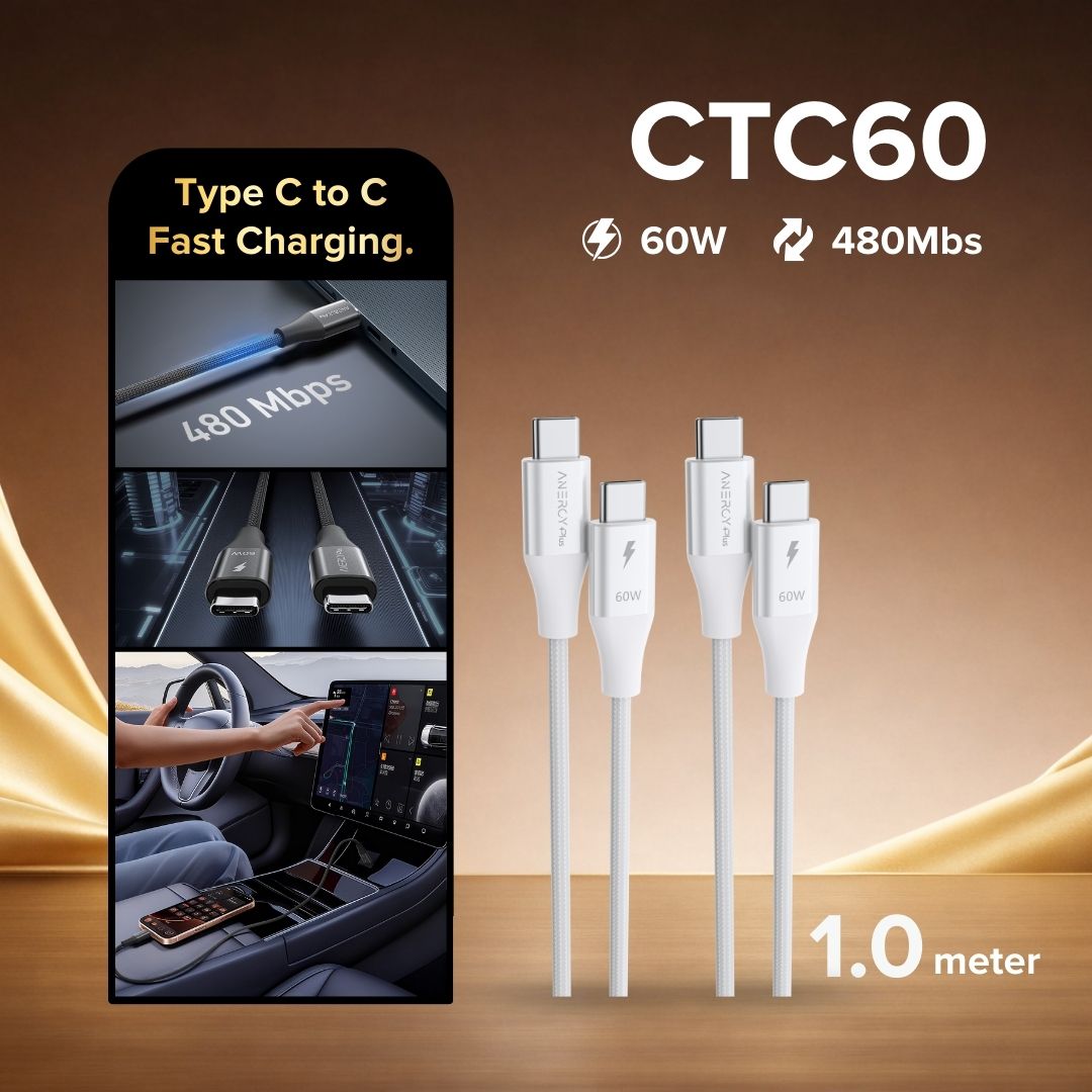 Airbot Anergy Fast Charging Cable CTC60
