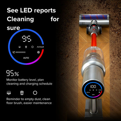 [PRE ORDER] Airbot Hypersonics Pro, Pembersih Vakum Tanpa Kord 27000Pa Pembersih Habuk Pegang Tangan Mudah Alih Penderia Habuk Vakum Hama Habuk