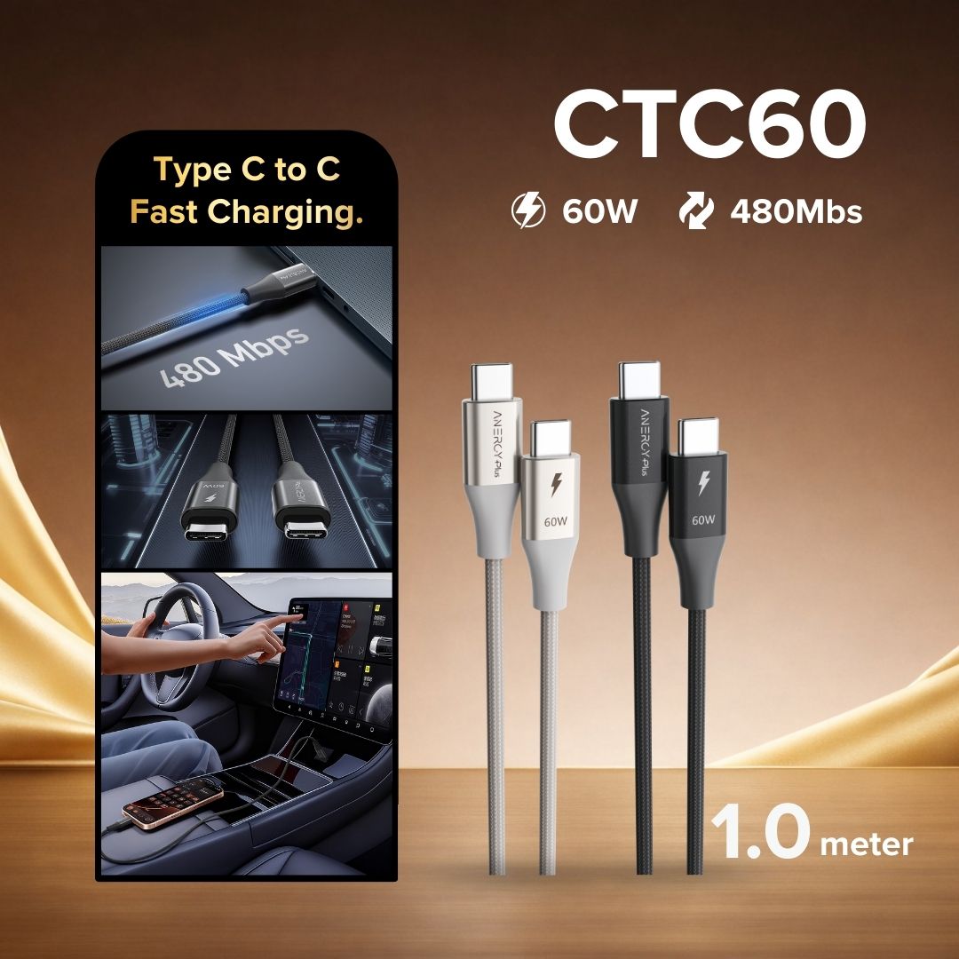 Airbot Anergy Fast Charging Cable CTC60