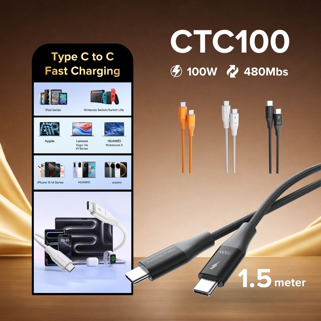 Airbot Anergy CTC100 Fast Charging Cable