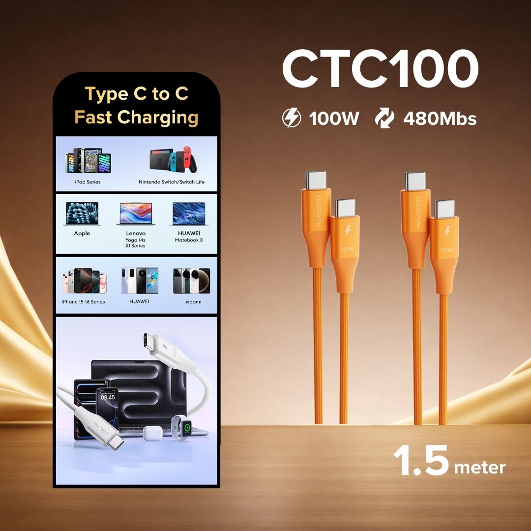 Airbot Anergy CTC100 Fast Charging Cable