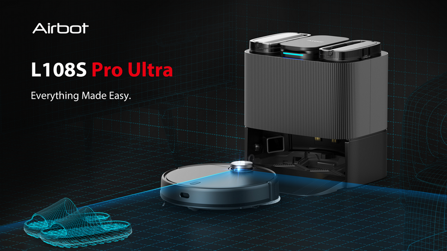 Airbot Robotic Vacuum L108S Pro Ultra