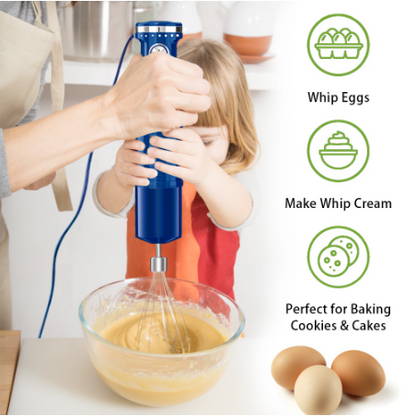 Airbot HB100 4 Dalam 1 Pengisar Tangan Elektrik Pengisar Kayu Pengadun Pemproses Makanan Bayi Chopper