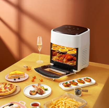 Airbot Norvia Air Fryer AF1500 Non-Stick Pot Multi Functional Cooker Electric Grill Oven Roaster (Size 4.8L/ 6.8L / 15L)