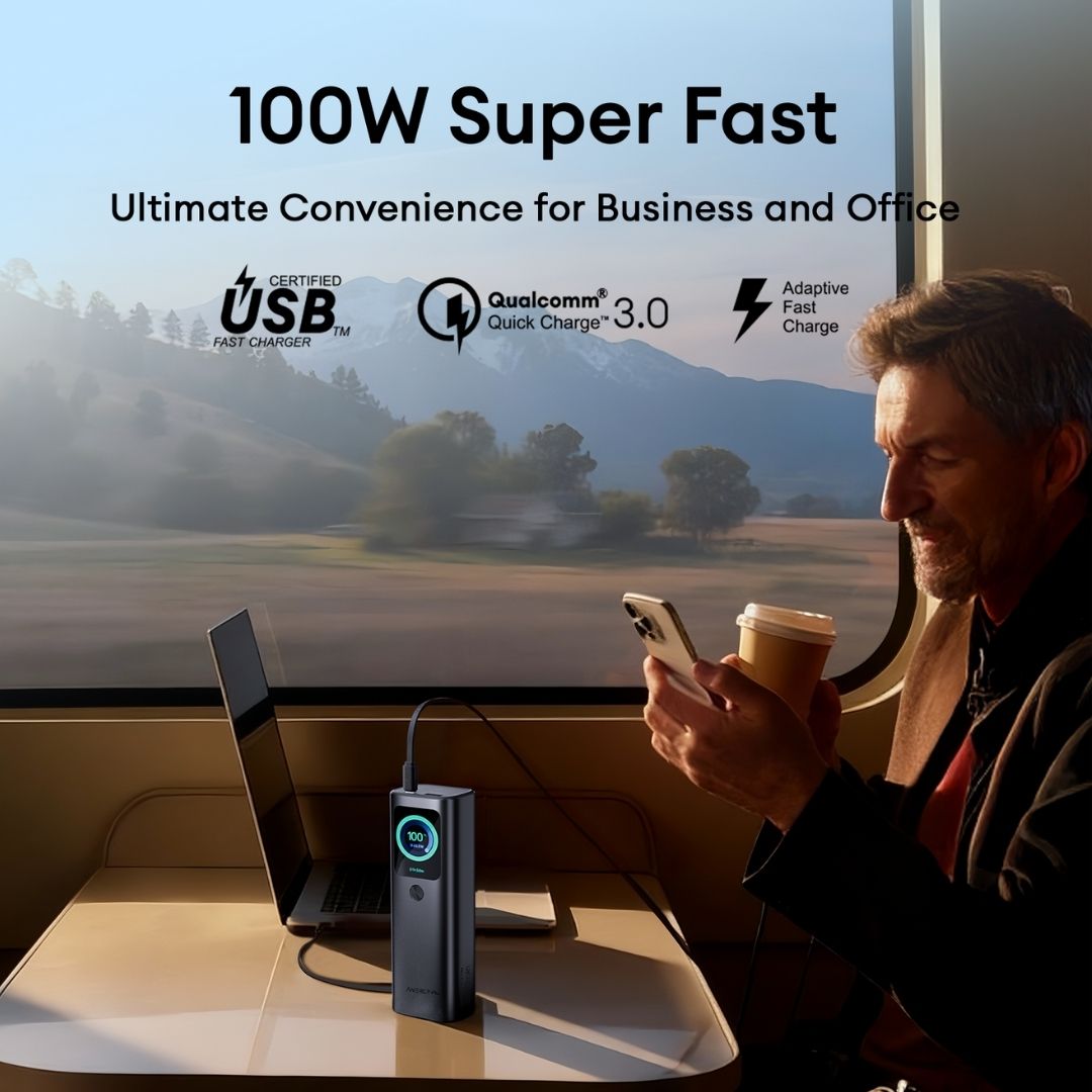 [ Pre-order ] Airbot Anergy Super Charging Powerbank SPB18 | 25000mAh | 165W