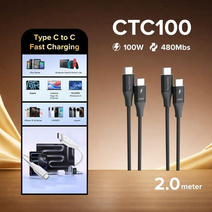 Airbot Anergy CTC100 Fast Charging Cable