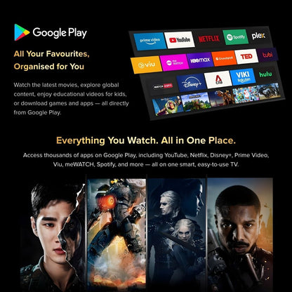 Airbot Quantum Dot Mini LED | AI Google TV | 4K UHD | M55 Ultra