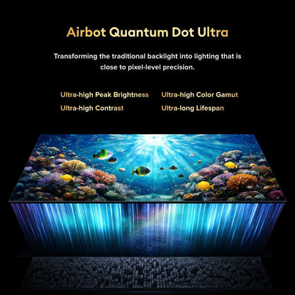 Airbot Quantum Dot LED AI Google TV | 4K UHD | Q65 Ultra