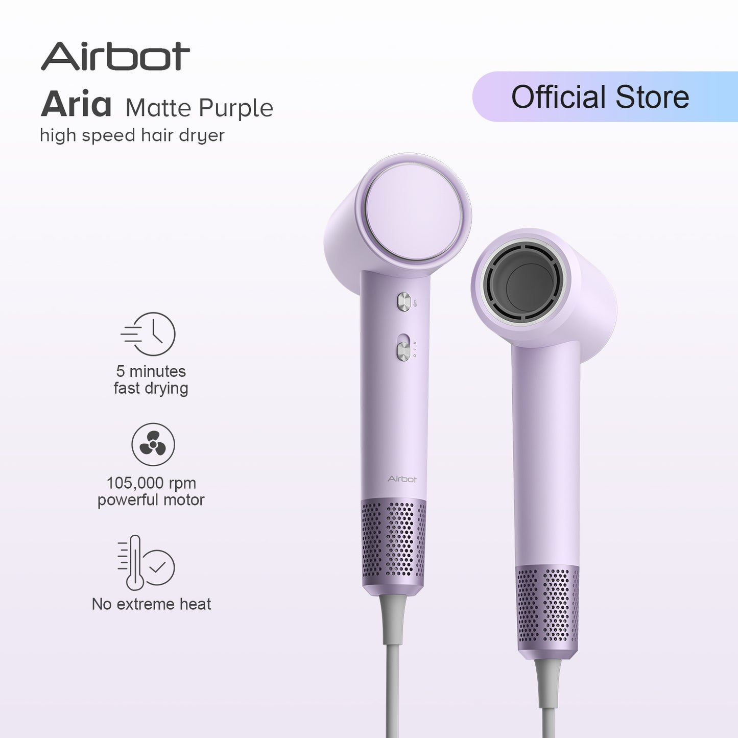 Airbot Aria Lite High Speed Hair Dryer