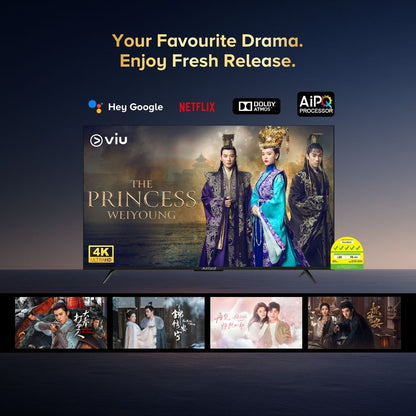 Airbot Quantum Dot Mini LED | AI Google TV | 4K UHD | M55 Ultra