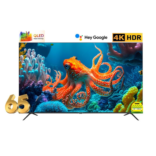 Airbot Quantum Dot LED AI Google TV | 4K UHD | Q65 Ultra