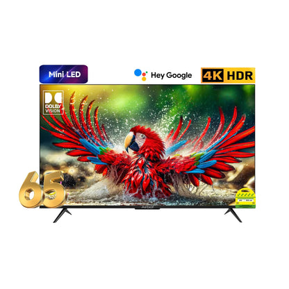 Airbot Quantum Dot Mini LED | AI Google TV | 4K UHD | M65 Ultra