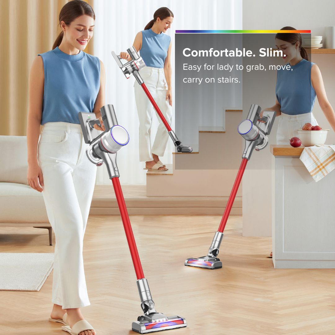 [PRE ORDER]Airbot Aura 19000Pa, Cordless Vacuum Cleaner Handheld Stick Portable Vacuum Dust Mite Dust Sensing Magnetic