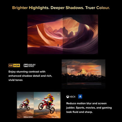 Airbot Quantum Dot Mini LED | AI Google TV | 4K UHD | M55 Ultra