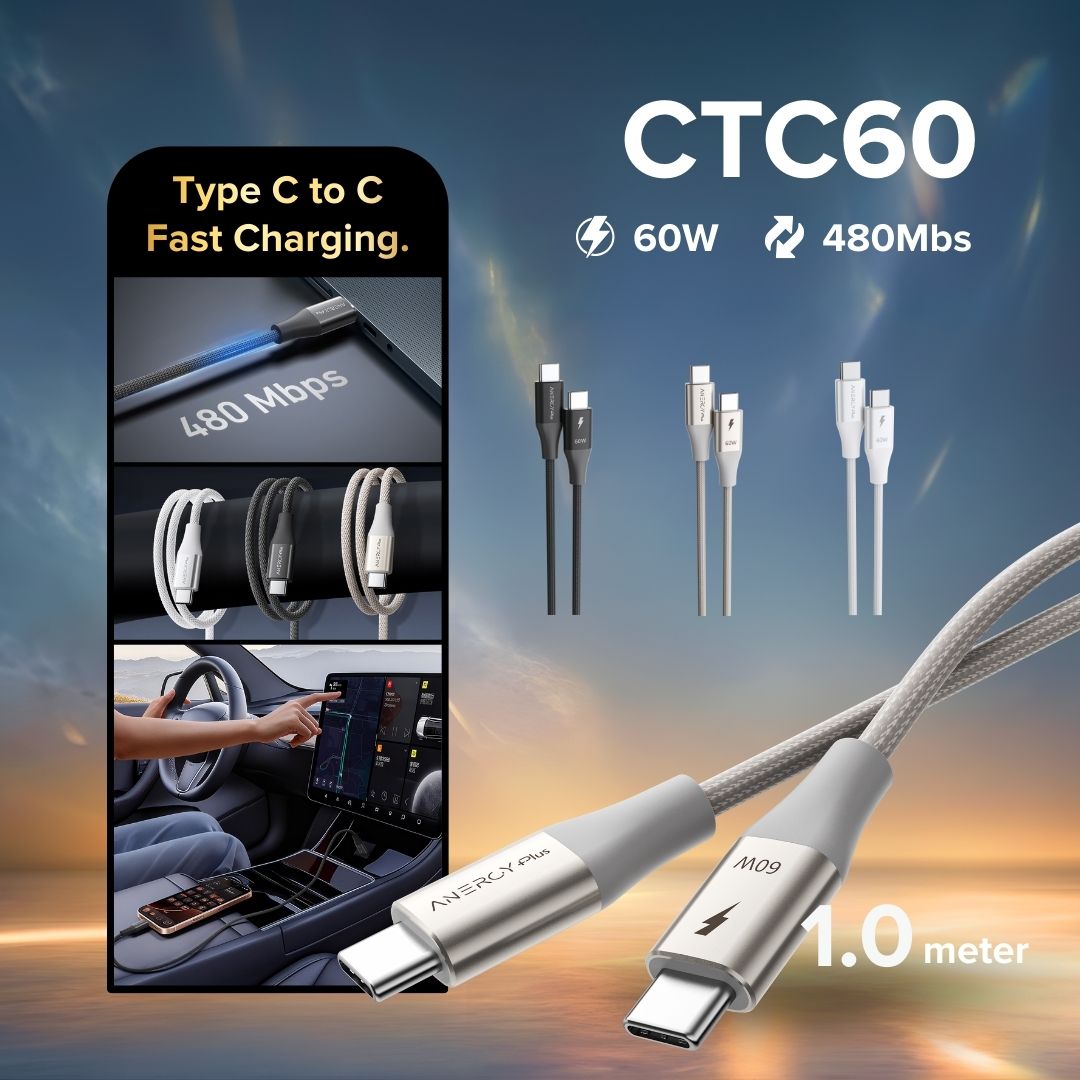 Airbot Anergy Fast Charging Cable CTC60