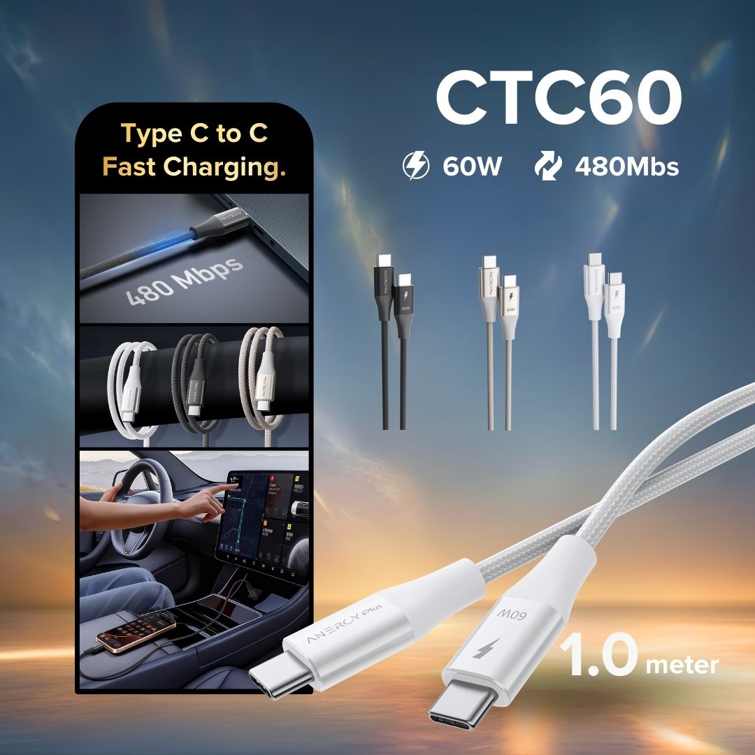 Airbot Anergy Fast Charging Cable CTC60