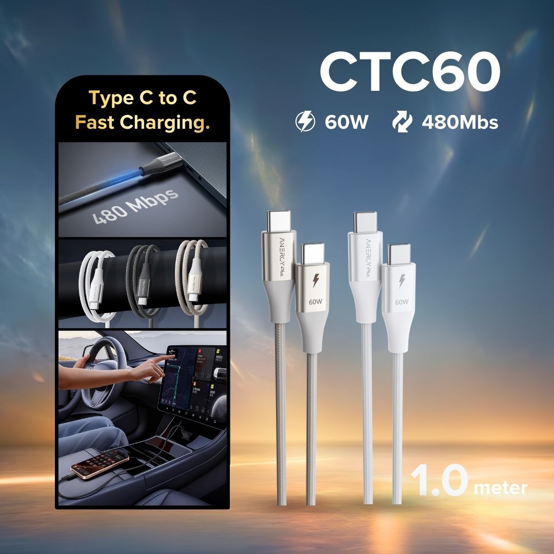 Airbot Anergy Fast Charging Cable CTC60