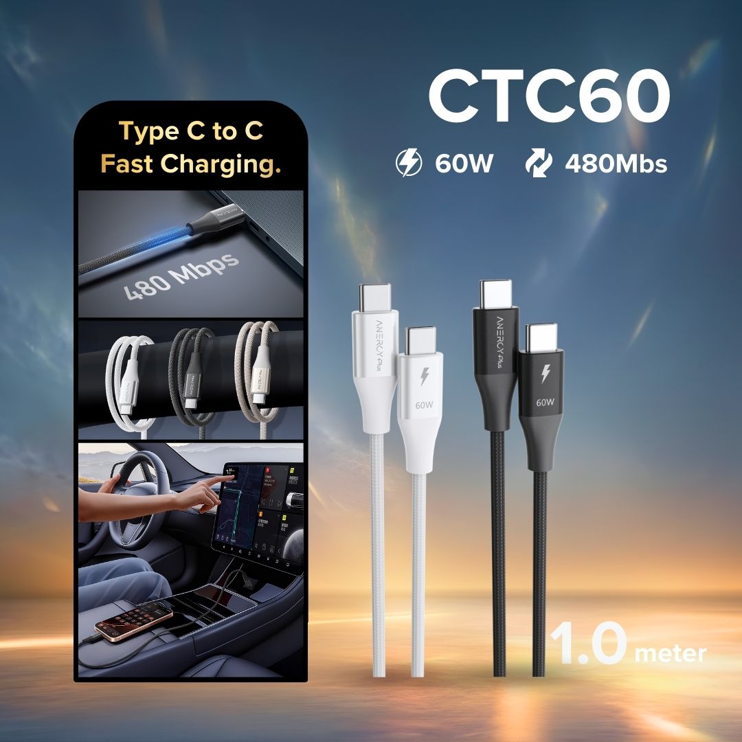 Airbot Anergy Fast Charging Cable CTC60