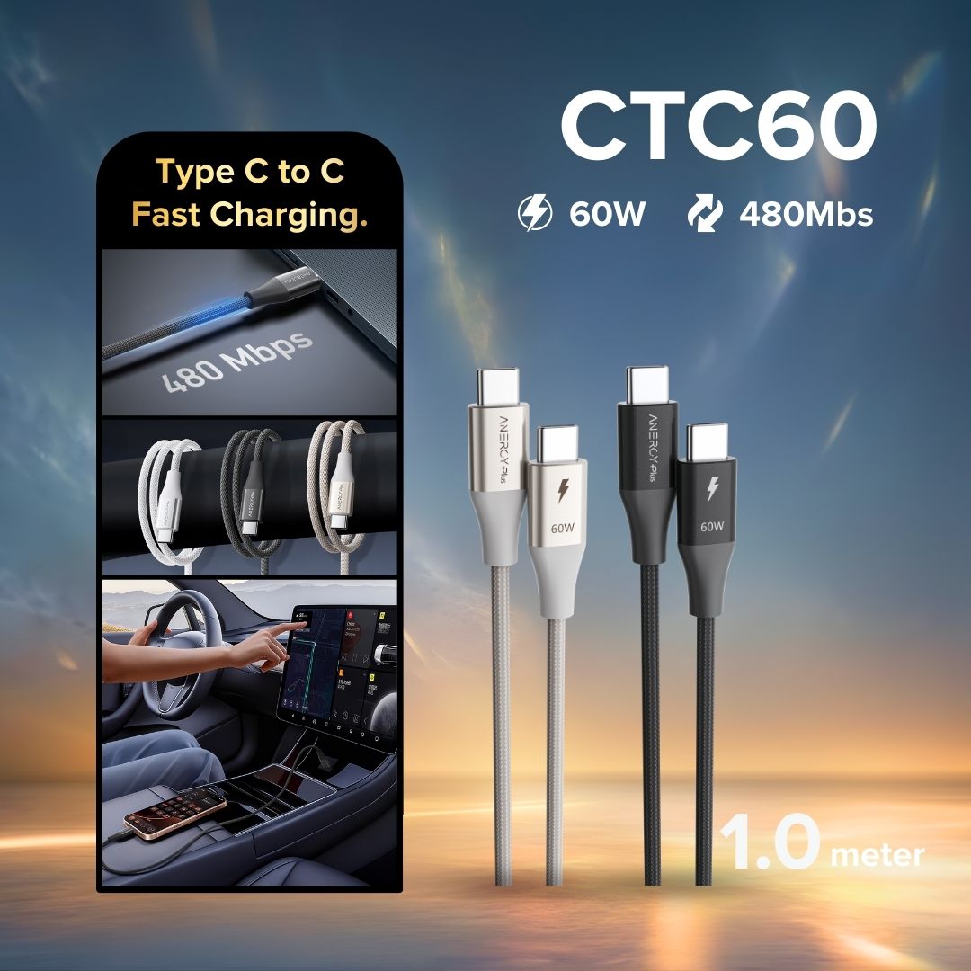 Airbot Anergy Fast Charging Cable CTC60
