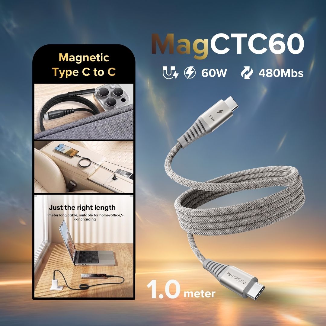 Airbot Anergy Magnetic Charging Cable CTC60