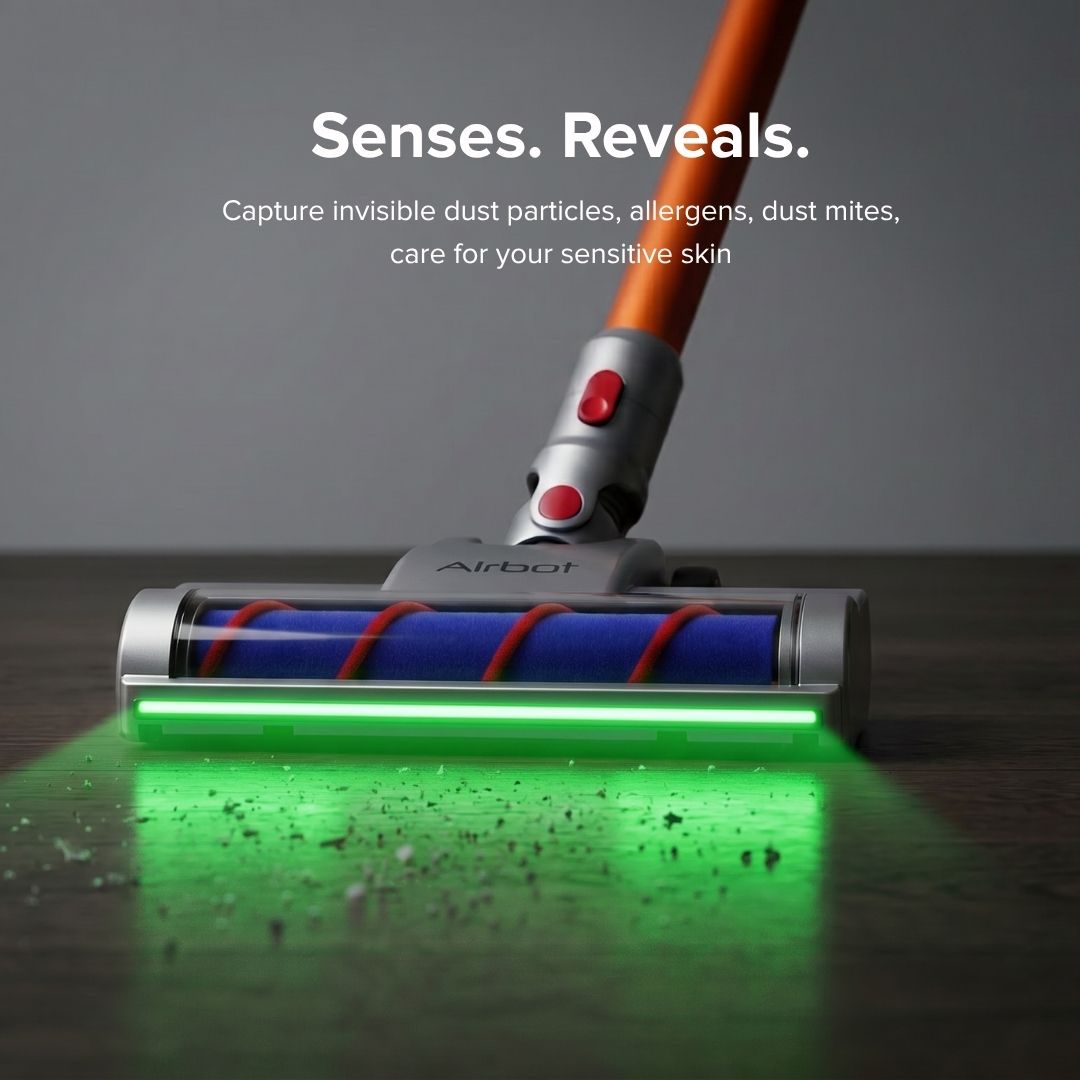 Airbot Hypersonics PRO Detect | Auto Speed | Dust Sensing | 38000Pa