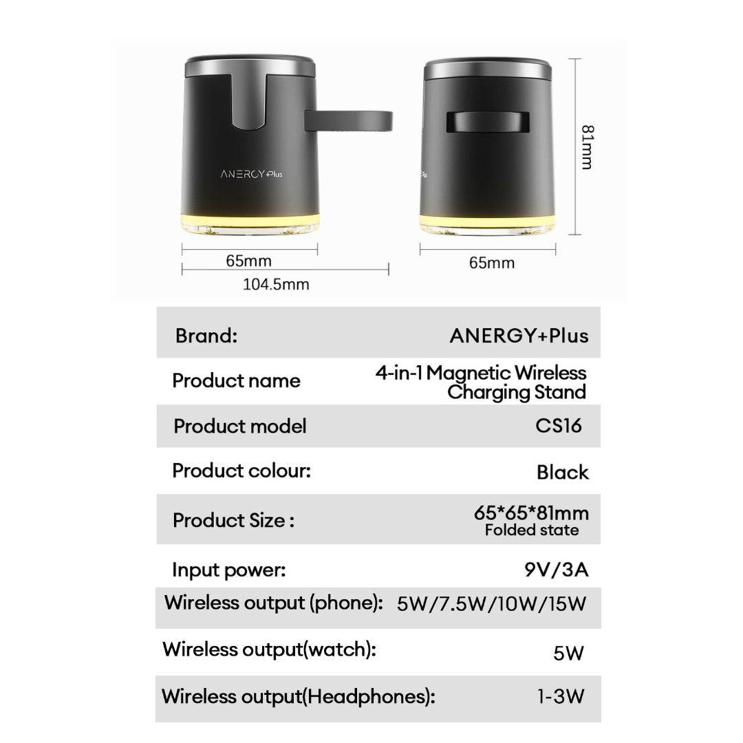 [ Pre-order ] Airbot Anergy Fast Wireless Charging Hub CS16