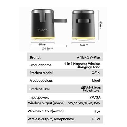 [ Pre-order ] Airbot Anergy Fast Wireless Charging Hub CS16