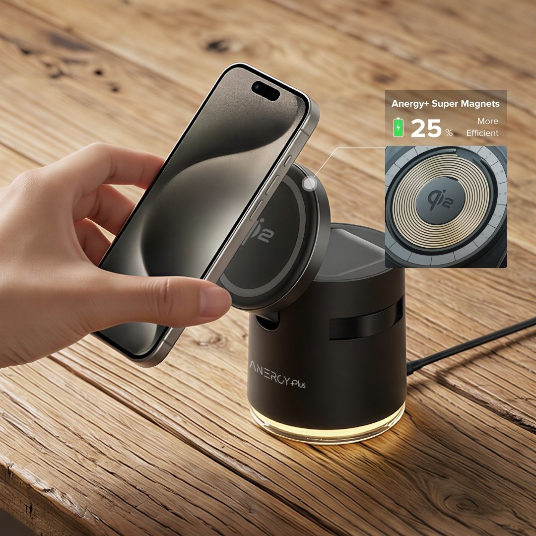 [ Pre-order ] Airbot Anergy Fast Wireless Charging Hub CS16