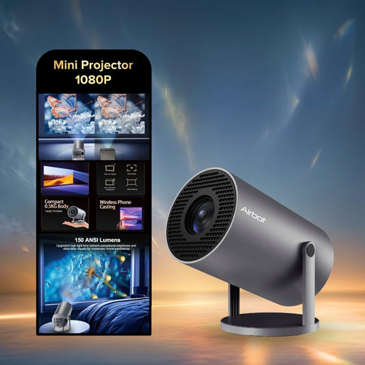 Airbot PJ168 Wireless Mini Projector