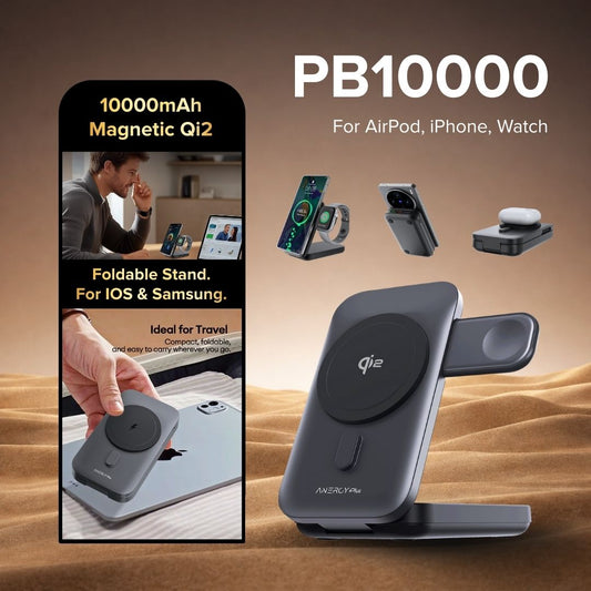 Airbot Magnetic Powerbank PB10000 Qi2