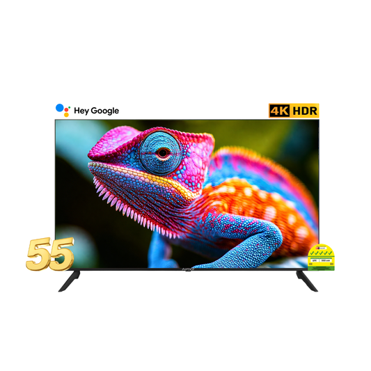 Airbot Quantum Dot LED AI Google TV | 4K UHD | Q55 Ultra