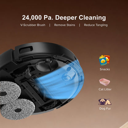 Airbot X50 | Mop Lifting | Mop Extension | Hot Drying | Deep Carpet Cleaning