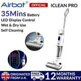 Airbot iClean Pro Wet Vacuum Cleaner Self Cleaning Floor Washer