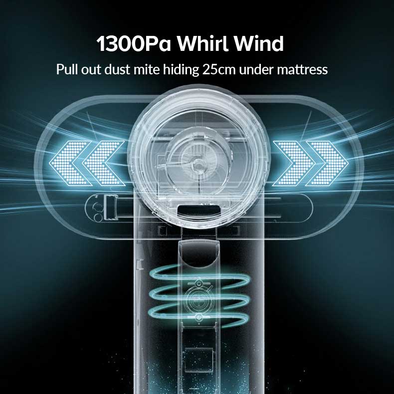 [ READY STOCK ] Airbot Dust Mite Vacuum Cleaner UV Disinfection CM900