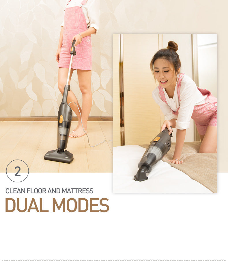 Airbot 2 In 1 Handheld Mini Wired Vacuum Cleaner Ultra-Light & Portable Quick Cleaning DX115C