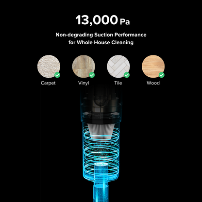 Airbot DX200 Ultra Thin Slim Wet & Dry Mop Vacuum with Water Tank Mopping Cloth Handheld Stick Vacuum Cleaner